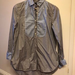 J. Crew striped ‘tuxedo’ tunic